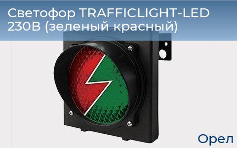 Светофор TRAFFICLIGHT-LED 230В (зеленый+красный), orel.doorhan.ru