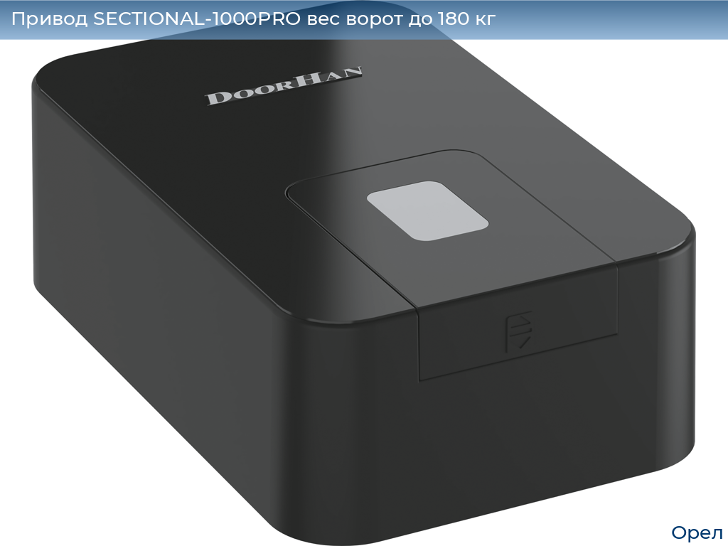 Привод SECTIONAL-1000PRO вес ворот до 180 кг, orel.doorhan.ru