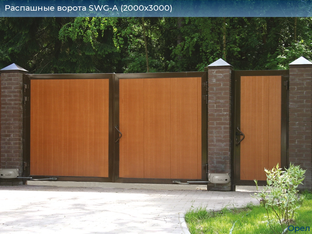 Распашные ворота SWG-A (2000х3000), orel.doorhan.ru